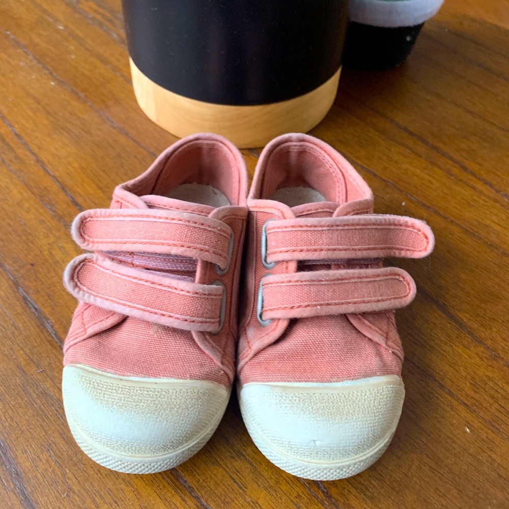 Zara Pink Canvas Sneakers EU 22